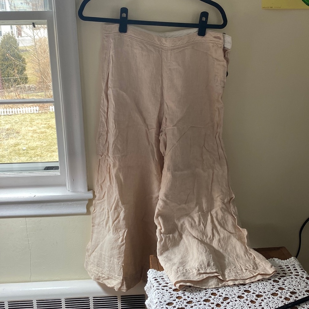 Free people wide leg pants